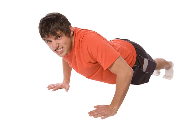 Man exercising — Stock Photo, Image