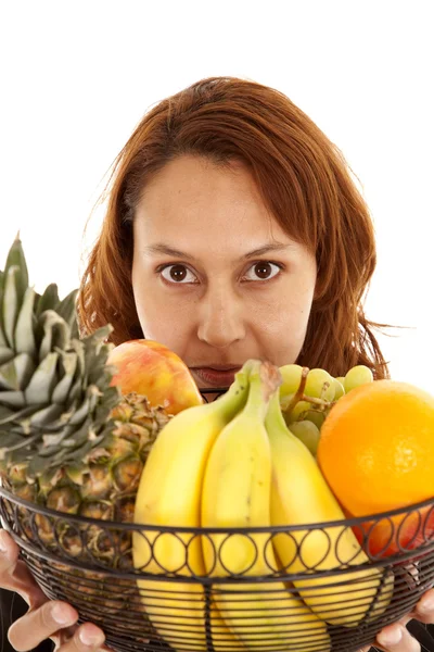 Blick über Obst — Stockfoto