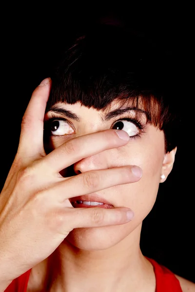 Scared eyes — Stock Photo, Image