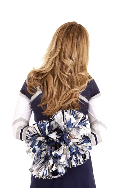 Cheerleader tillbaka — Stockfoto