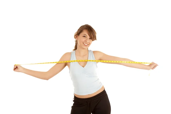 Stretching tape — Stock Photo, Image