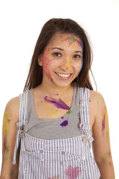 Paint smile — Stock Photo, Image