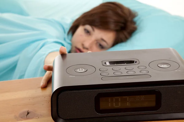 Reaching for o'clock — Stock Photo, Image