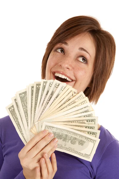 Green money smile Royalty Free Stock Images