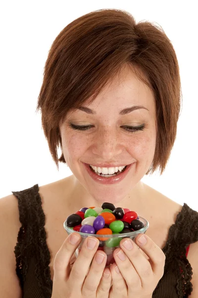 Happy jelly beans Stock Picture