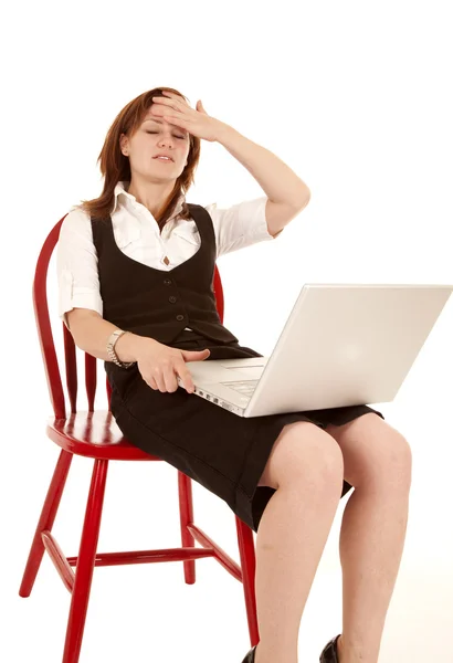 Tired working — Stock Photo, Image