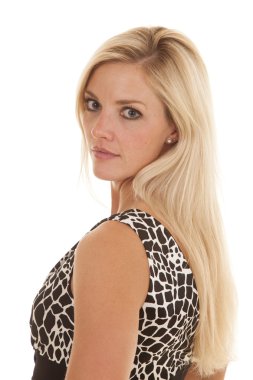 omuz elbise üzerinde seyir