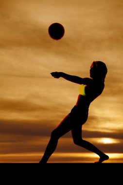 siluet kadın oynama