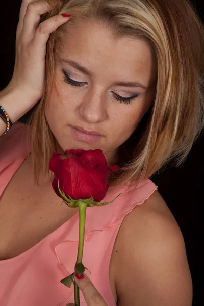 Rose looking down — Stock Photo, Image