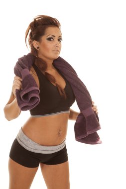 kadın fitness omuzlarına dövmeler