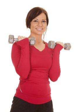womanpink gömlek silah gülümseme kadar spor