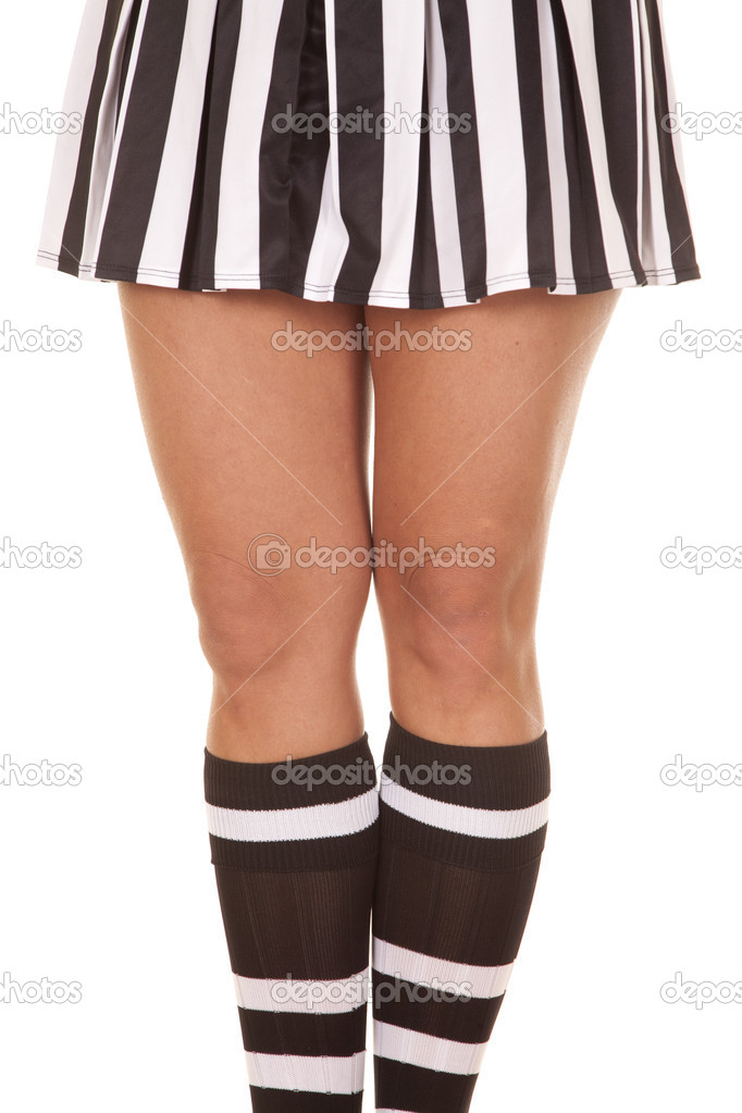 Woman referee legs knees Stock Photo by ©alanpoulson 35345049