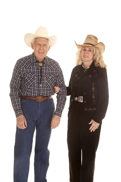 Ancianos pareja occidental juntos —  Fotos de Stock