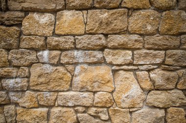 Boş Eski Tuğla Duvar dokusu. Boyanmış Duvar Yüzeyi. Grungy Wide Brickwall 'da. Grunge Red Stonewall arka planı. Zarar görmüş alçılı eski püskü bina cephesi. Soyut Web Afişi. Boşluğu Kopyala.