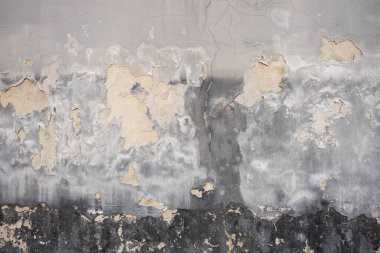 gray dark cracked wall background