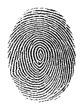 Fingerprint clipart