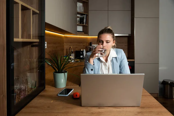 Young woman health care worker psychologist and psychotherapist talking online on web conference video call about how to reduce stress and anxiety in everyday life. Female psychical health expert