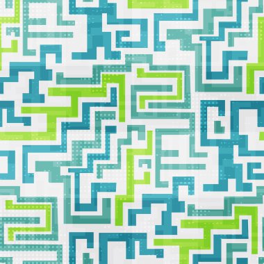 soyut teknoloji kesintisiz arka plan