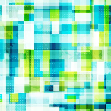 parlak hücreleri grunge etkisi ile seamless modeli