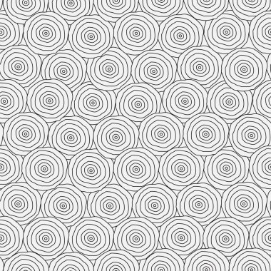 tek renkli daireler sorunsuz doku