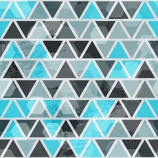 Αφηρημένη μπλε τρίγωνο άνευ ραφής — Διανυσματικό Αρχείο