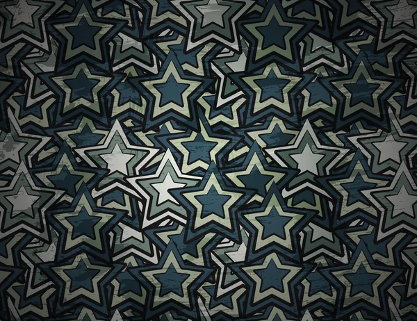 Abstrakter Grunge Star Hintergrund — Stockvektor