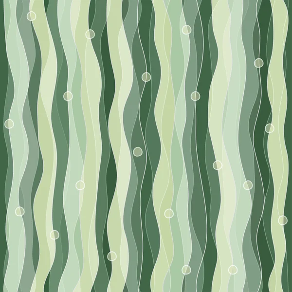 Modèle abstrait sans couture d'algues marines — Image vectorielle