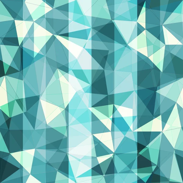 Triangle bleu motif sans couture — Image vectorielle