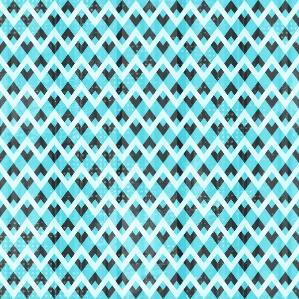 レトロなブルーのシームレスなパターン — ストックベクタ