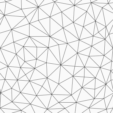 tek renkli kontur üçgenler seamless modeli