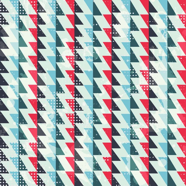 Lignes zigzag motif sans couture — Image vectorielle