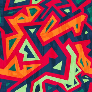 grunge etkisi ile antik seamless modeli