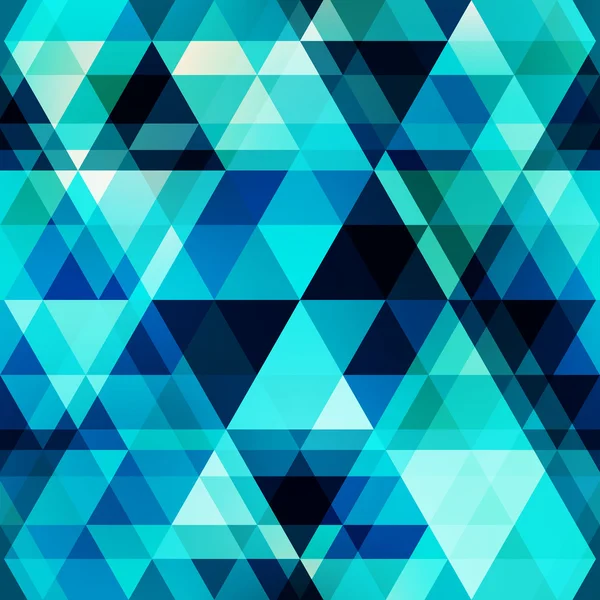 블루 크리스탈 벡터 원활한 패턴 — 스톡 벡터