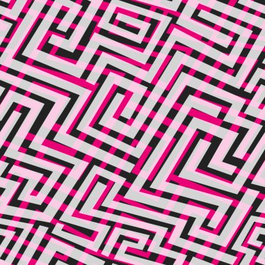 pembe labirent sorunsuz doku