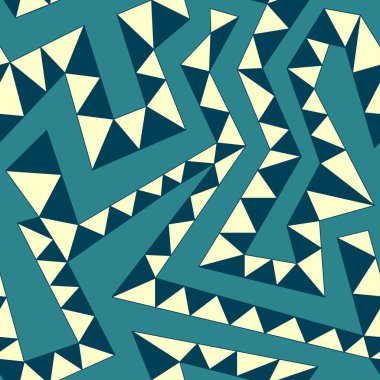 Klasik kavisli çizgiler pürüzsüz desen