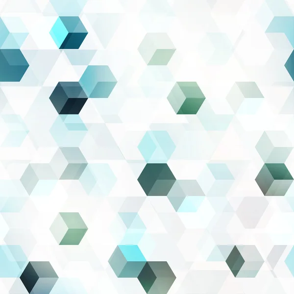Technologie cube motif sans couture — Image vectorielle