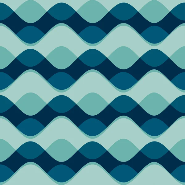 Wave seamless pattern — Stock Vector