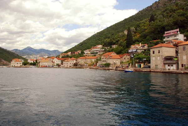 Baía de Kotor, montenegro — Fotografia de Stock