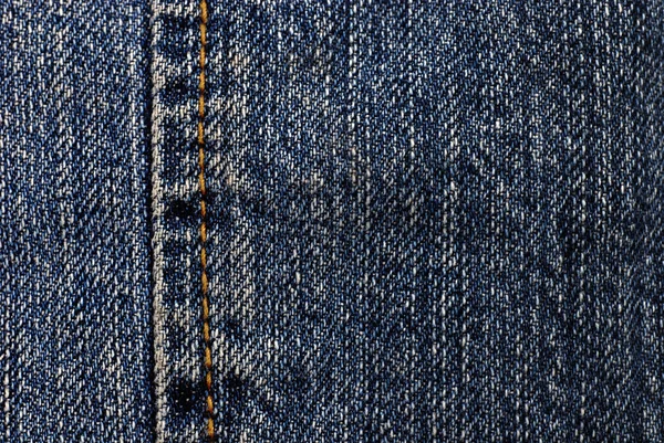 Blue denim background — Stock Photo, Image