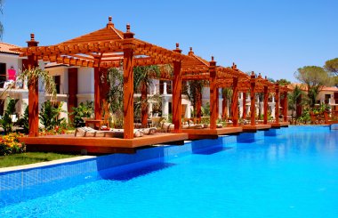 havuz ve pergola