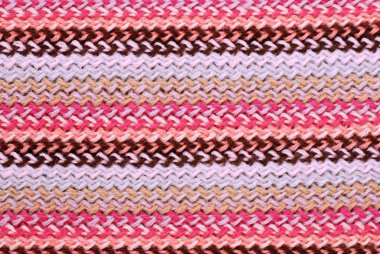 çok renkli örgü yatay çizgili arka plan