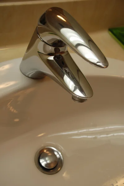 Bathroom faucet — Stock Photo, Image