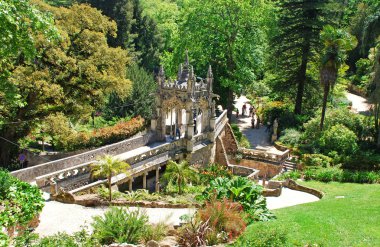 Majestic garden (Sintra,Portugal) clipart