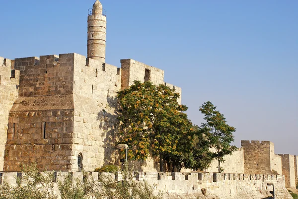 Torre de Davi (Jerusalém ) — Fotografia de Stock