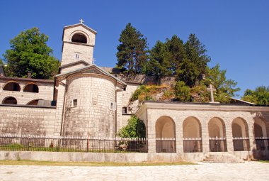 Ortodox monastery in Cetinje, Montenegro clipart