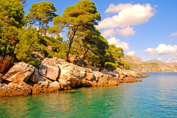 Summer seascape,Croatia — Stock Photo, Image