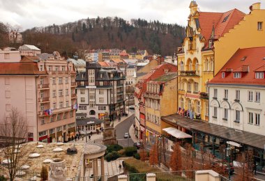 Karlovy vary, kış.