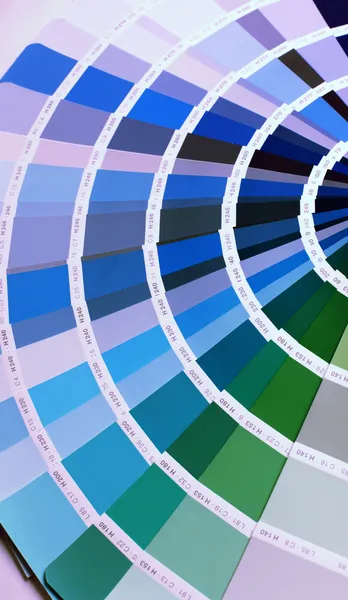 Detail of RAL color chart — Stock Photo, Image