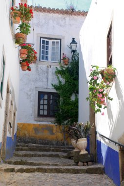 obidos, Portekiz Ortaçağ kasabası