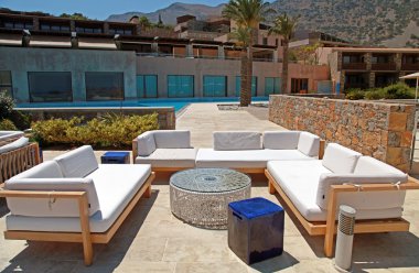 Yaz tatil (Yunanistan dış mekan mobilyaları)